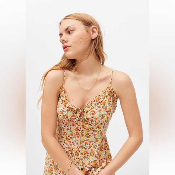 UO Urban Outfitters Dress Forum Sweetheart Mini Dress  size S - Picture 4 of 9